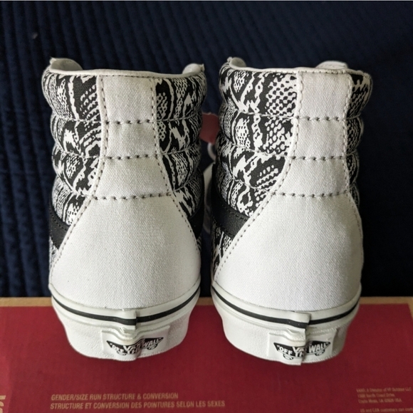 Vans Off The Wall Sk8-Hi ‘Python’ Womens 5.5 VN0A4U3CWTQ (2019) 052025 - Picture 9 of 9